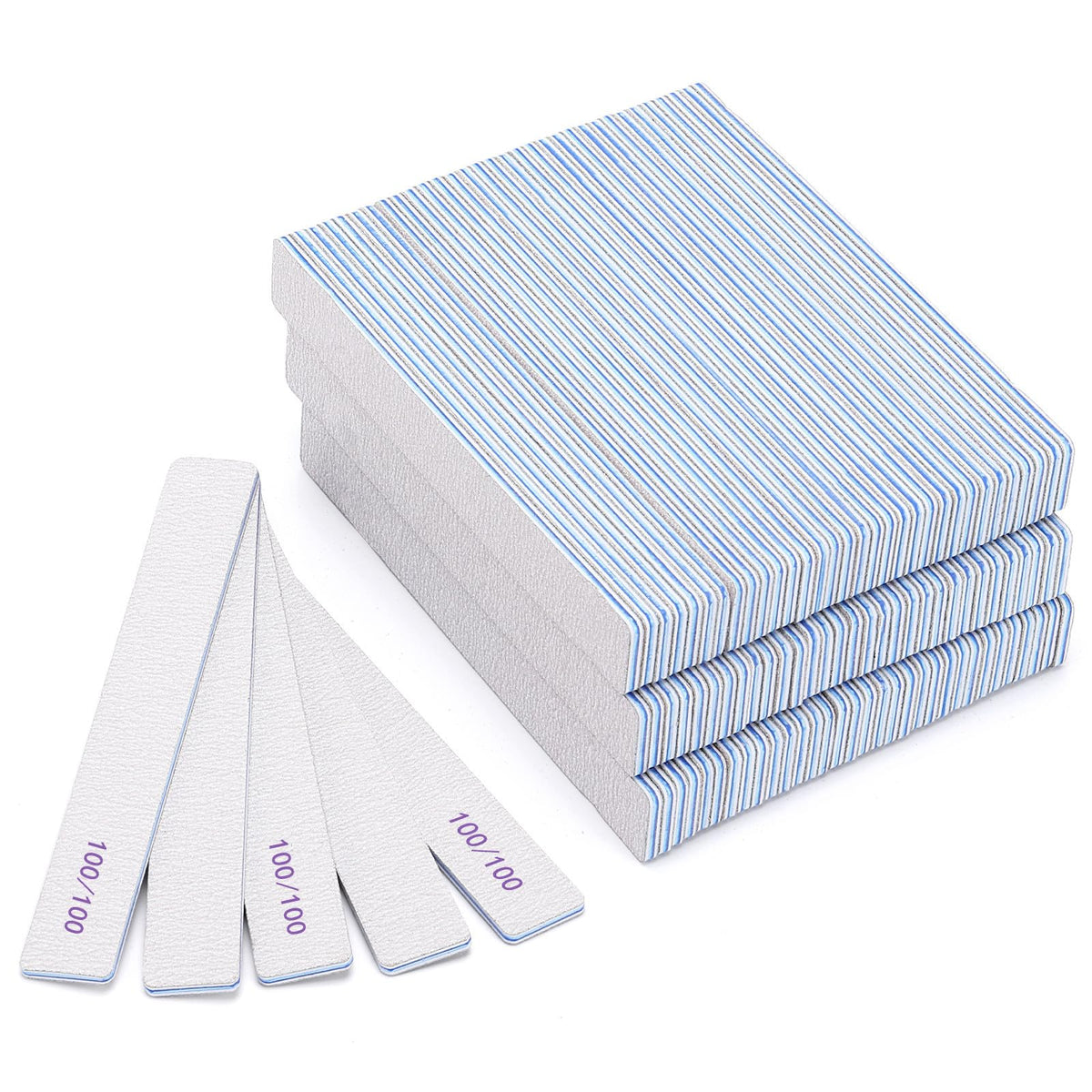Reusable Double-Sided Emery Nail Files for Manicure and Nail Care