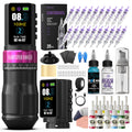 Wormhole Adjustable Rotary Tattoo Pen Kit with Dual Batteries
