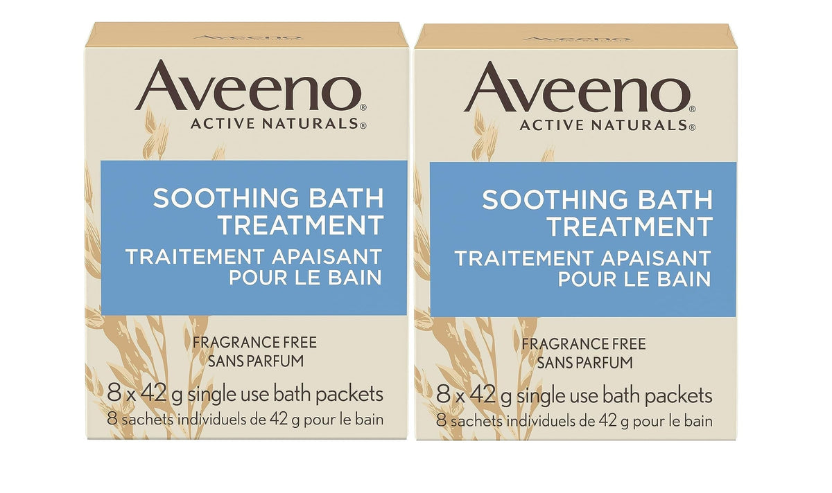 Aveeno Fragrance-Free Colloidal Oatmeal Soothing Bath Treatment