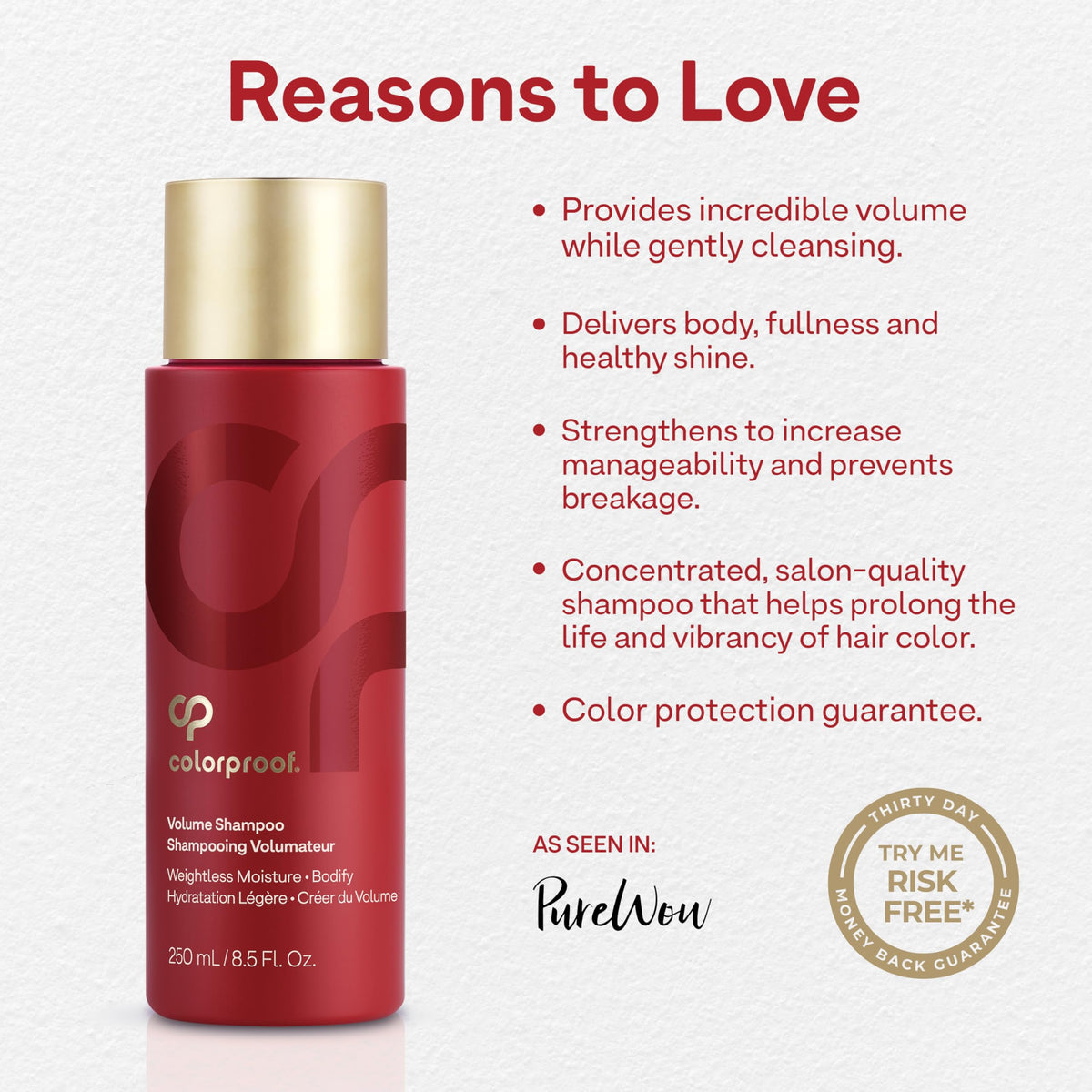 ColorProof Sulfate-Free Volumizing Shampoo for Fine Hair