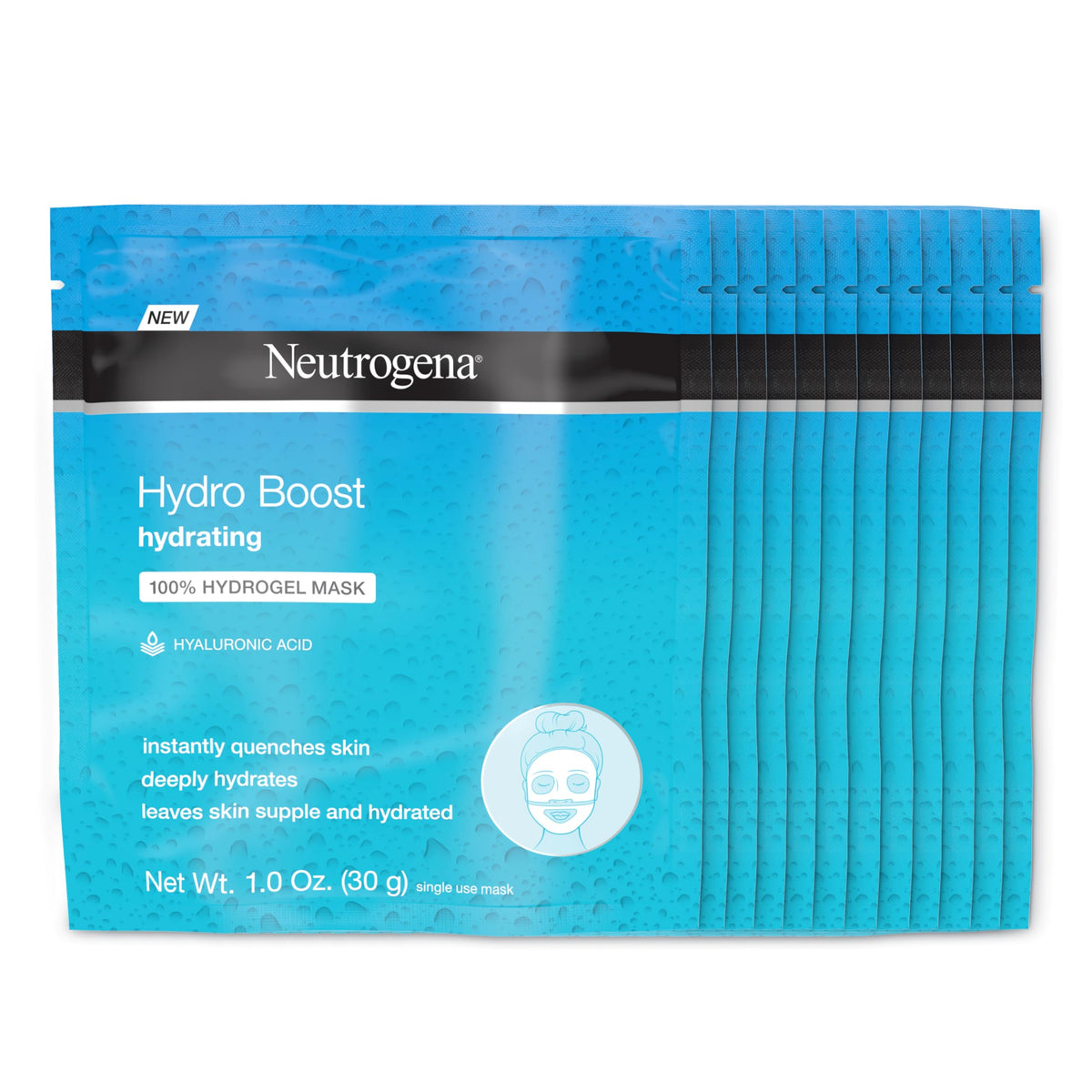 Neutrogena Hydro Boost Hydrating Face Sheet Mask, 1 oz