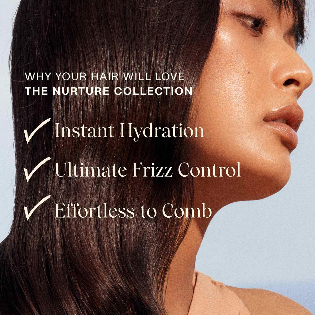 JVN Nurture Hydrating Shampoo, Moisturizing Color-Safe Hair Care