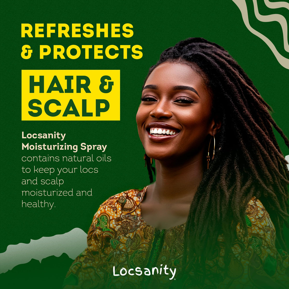 Locsanity Rosewater & Peppermint Loc Moisturizing Spray