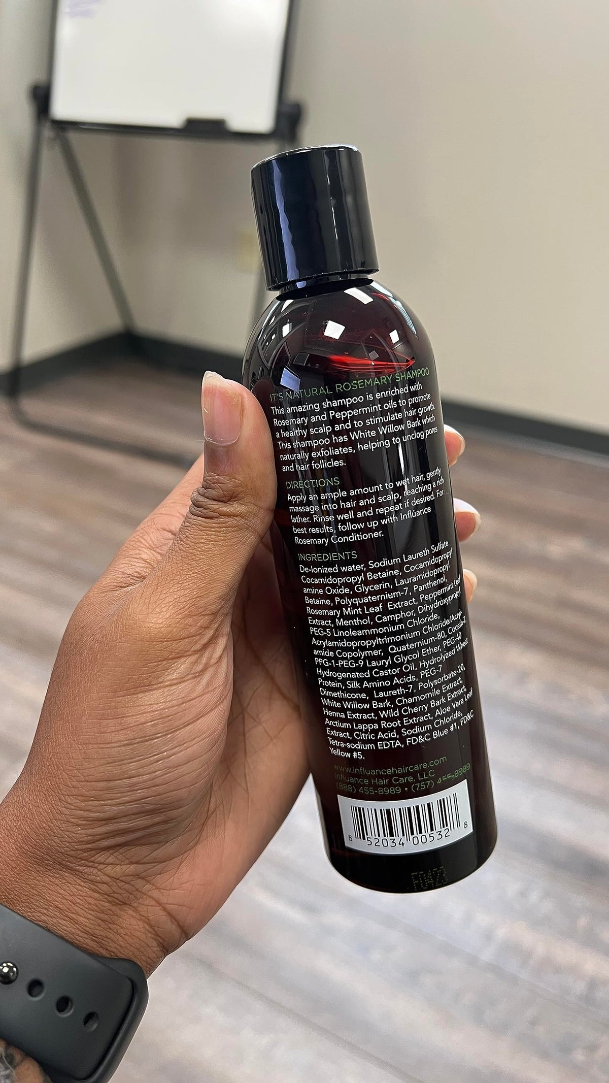 INFLUANCE It's Natural Rosemary Shampoo
