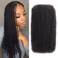 Afro Kinkys Bulk Human Hair Kinky Curly Bundles for Braids and Twists