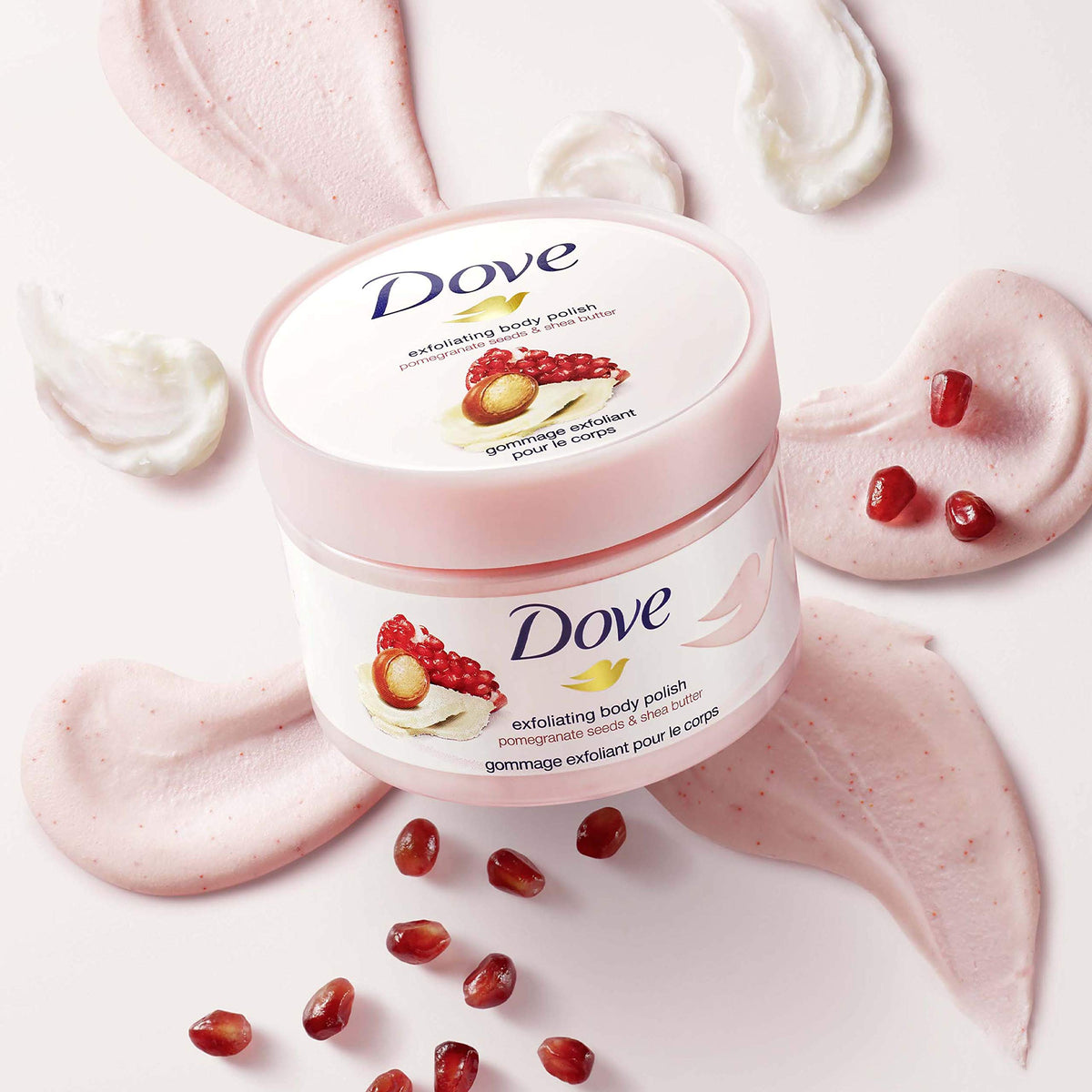 Dove Exfoliating Body Polish Scrub for Silky, Soft Skin 10.5 oz