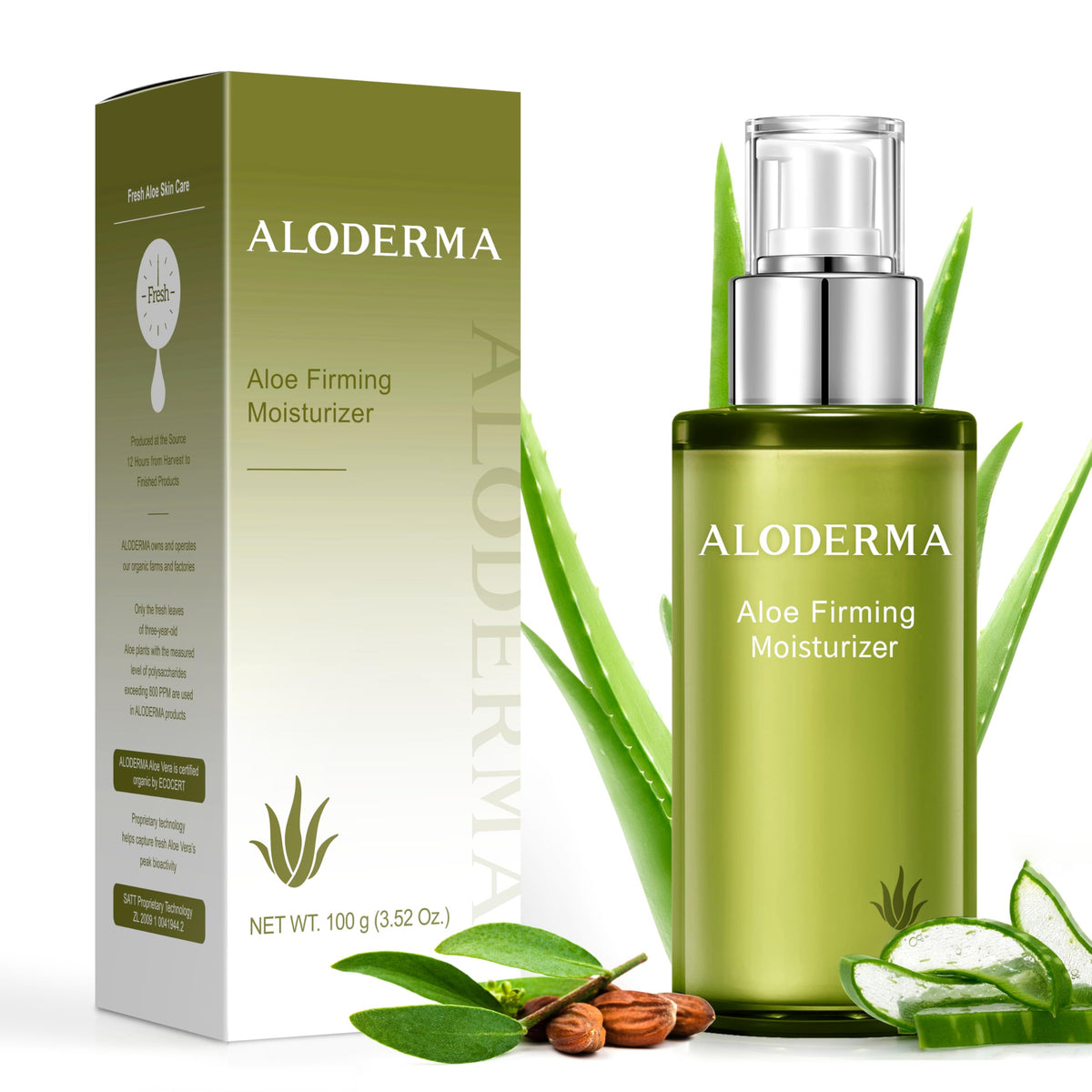 Aloderma Aloe Vera Face Moisturizer