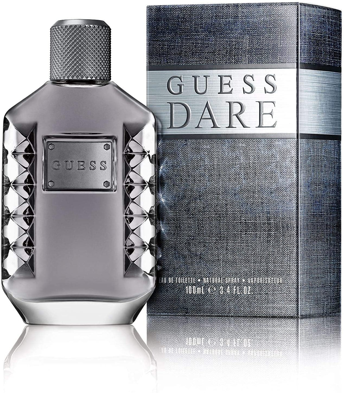 GUESS Dare Eau de Toilette for Men, 3.4 Fl Oz