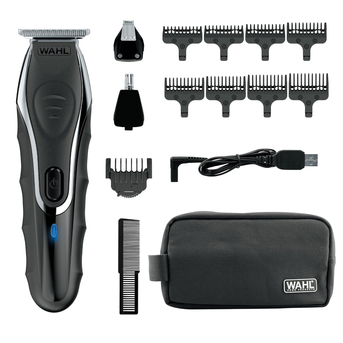 Wahl Aqua Blade Wet/Dry Rechargeable Beard Trimmer, Model 9899-100