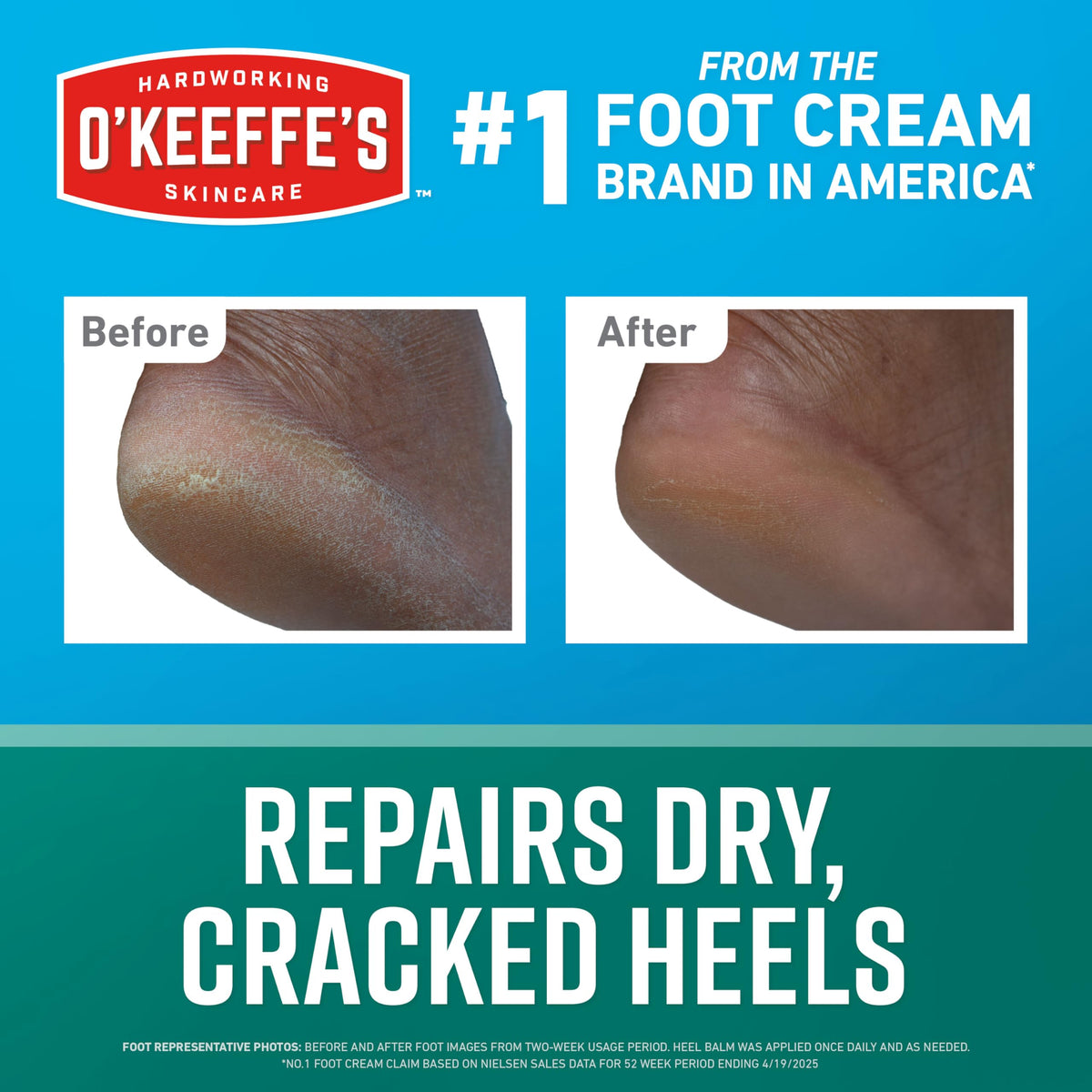 O'Keeffe's Healthy Feet Intensive Healing Balm Stick, 2.2 oz