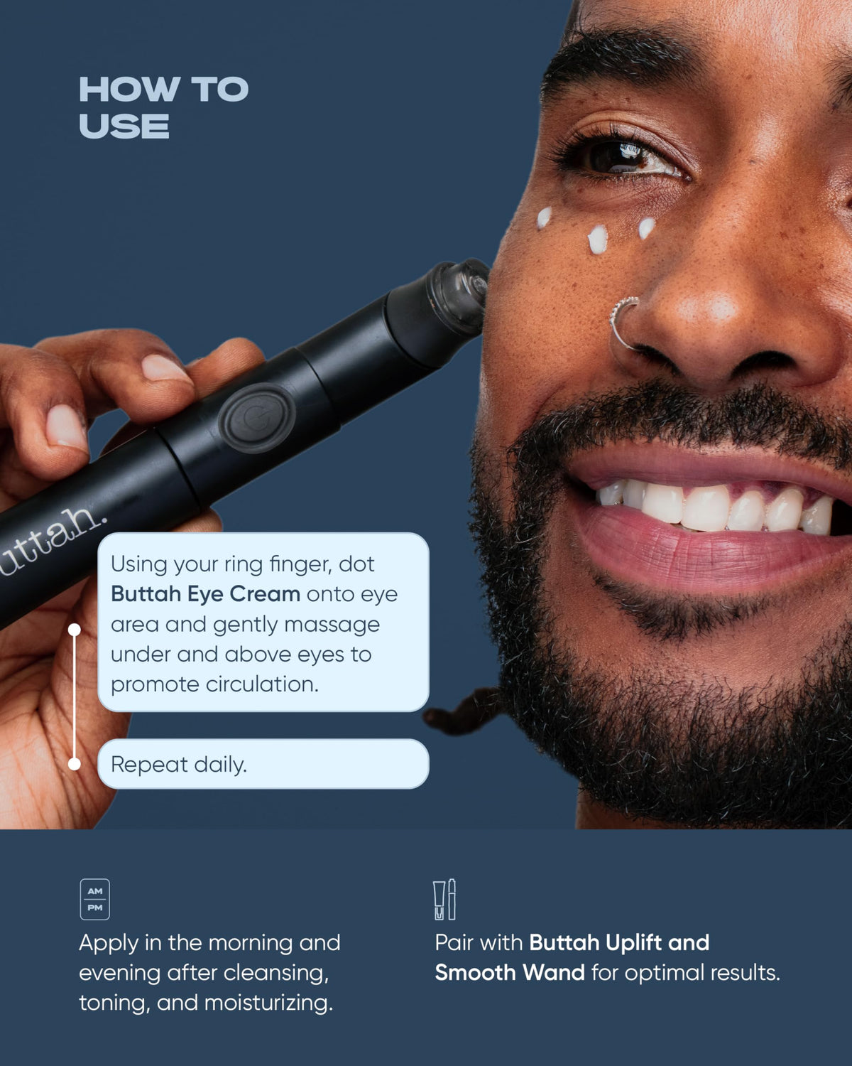 Buttah Skin Awakening Eye Cream for Hydrating Under-Eye Care