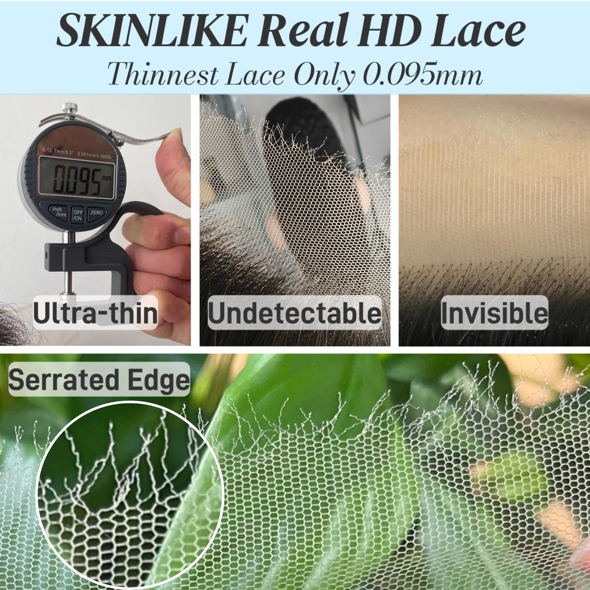 100% Real HD Lace Hairpiece