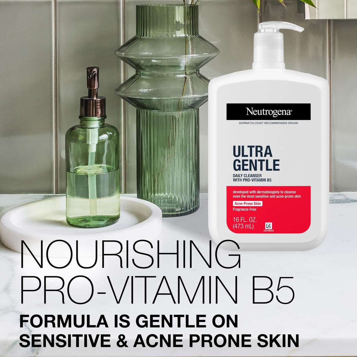 Neutrogena Ultra Gentle Daily Facial Cleanser with Pro-Vitamin B5