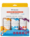 TRIHARD Kids Swim Care Kit with Shampoo, Conditioner & Body Wash