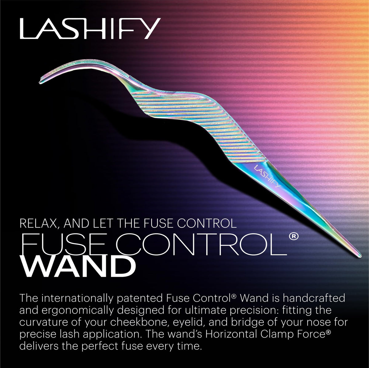 Lashify Fuse Control Wand for False Lashes, Hologram