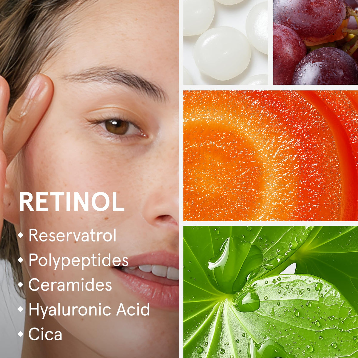 iRestore Retinol Face Serum with Peptides & Hyaluronic Acid