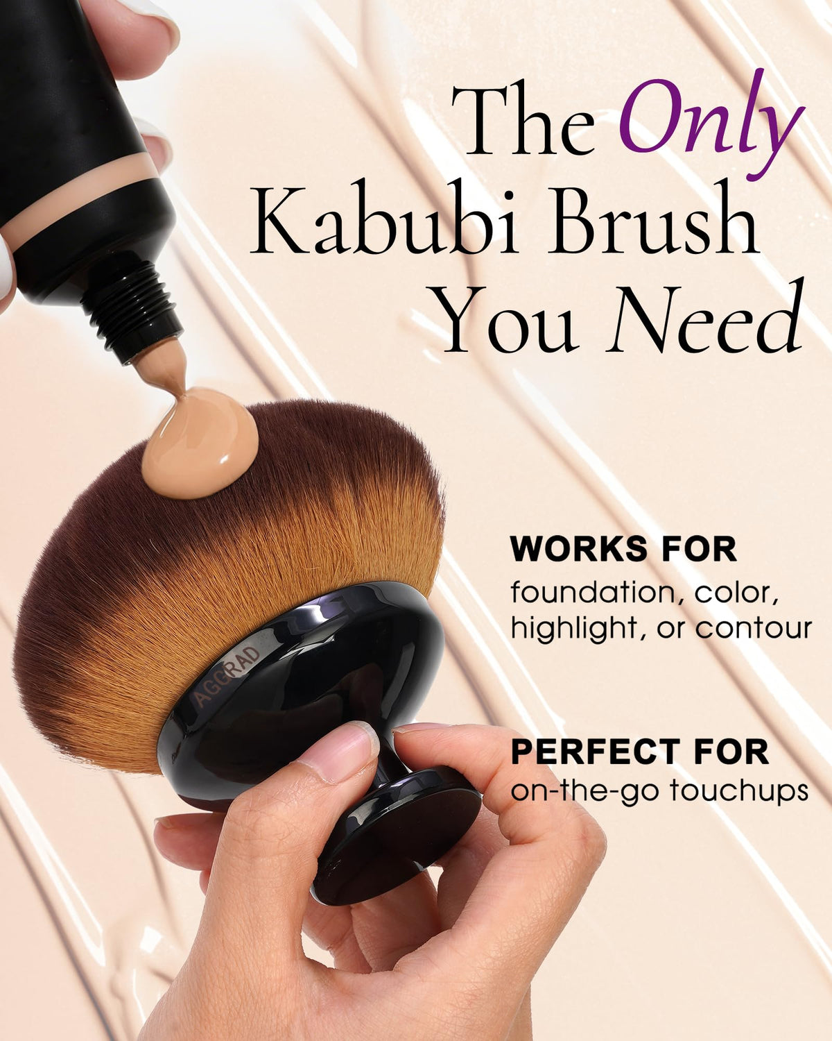 Blend & Blur Kabuki Body and Face Makeup Brush