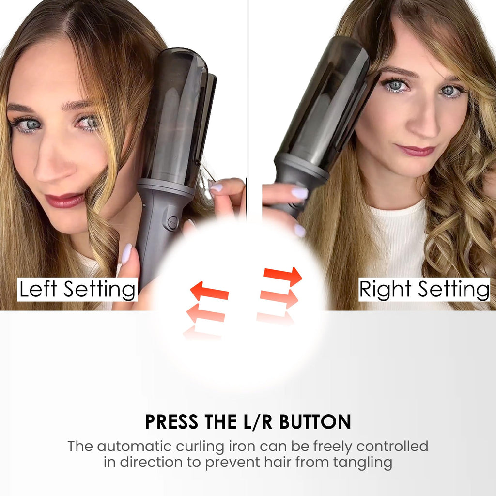 LA MAESII 1-Inch Automatic Rotating Curling Iron