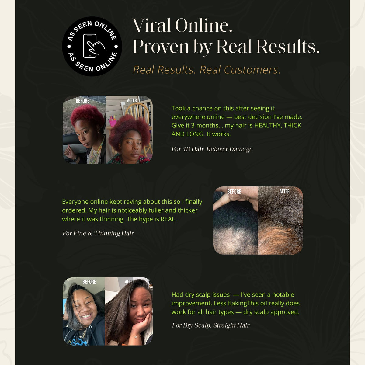 Glossed By Nae Hair Growth Oil for All Hair Types