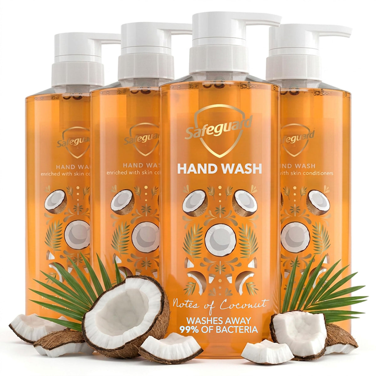 Safeguard Hydrating Liquid Hand Soap with Plant-Based Cleansers