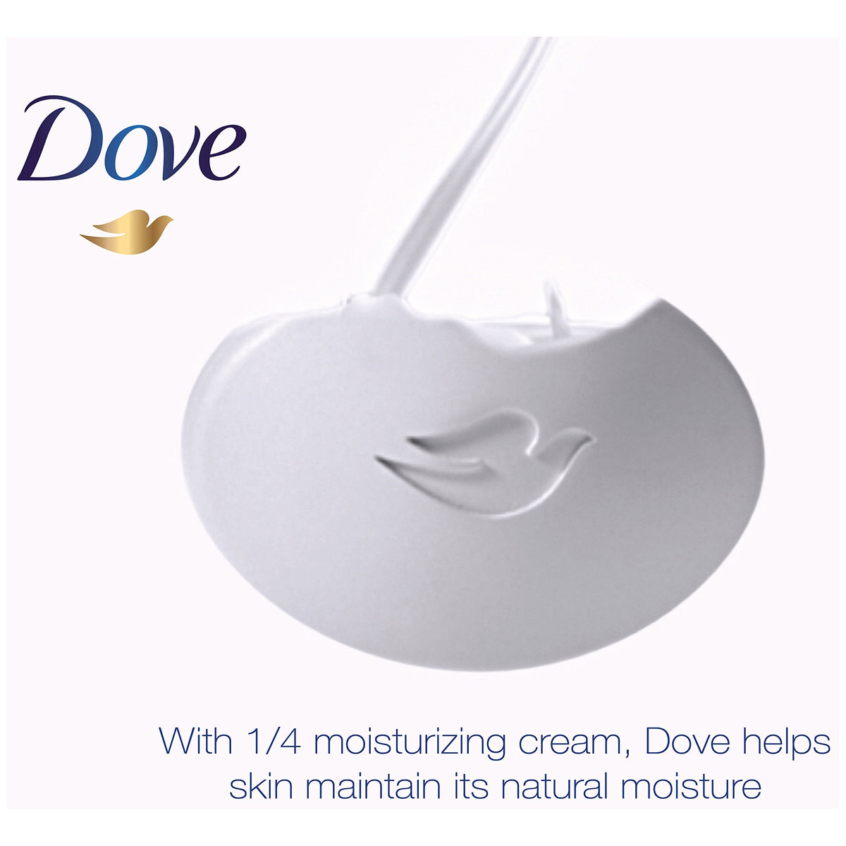 Dove Beauty Bar with 1/4 Moisturizing Cream