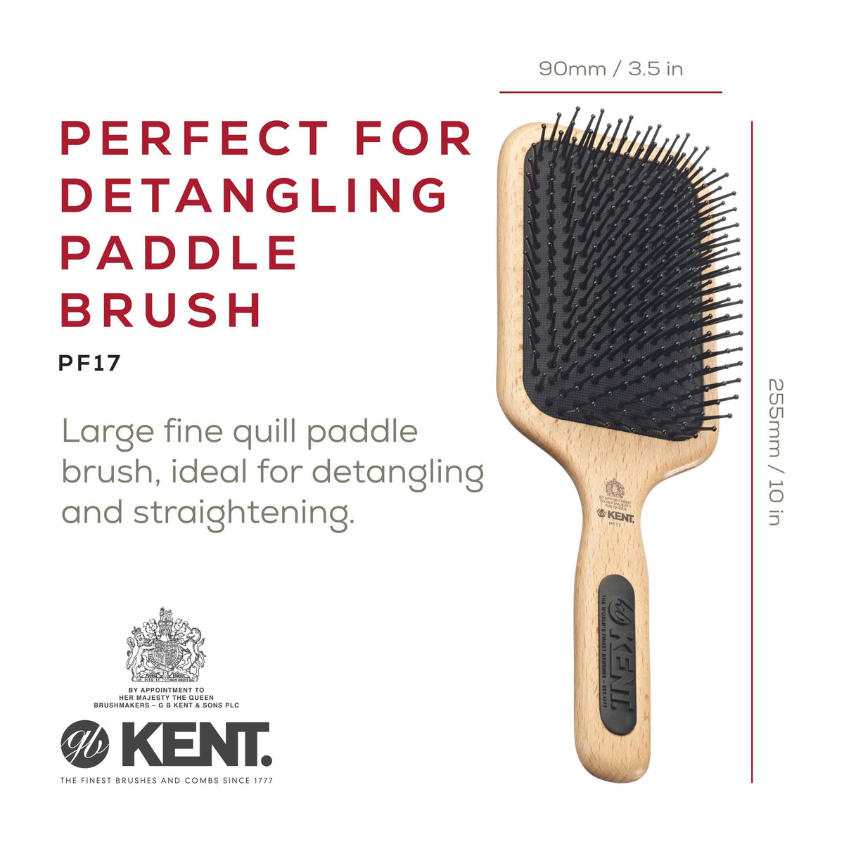 Kent Hair Brush for Daily Grooming