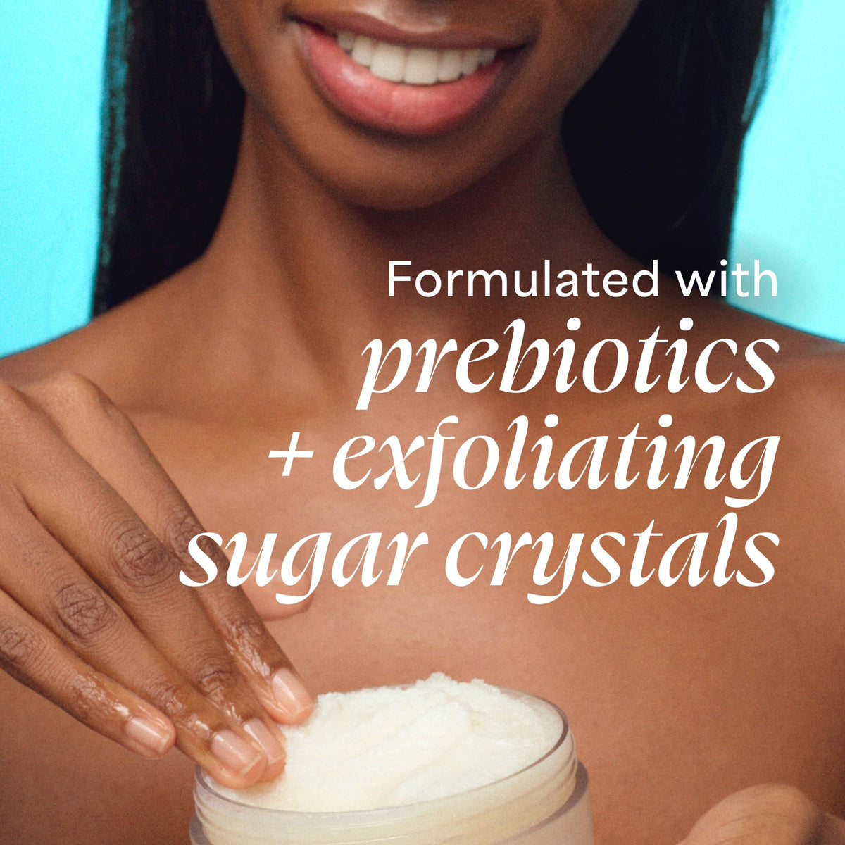 TULA Skin Care So Polished Exfoliating Body Scrub with Prebiotics, Coconut Oil & Sugar, 0.44 lb