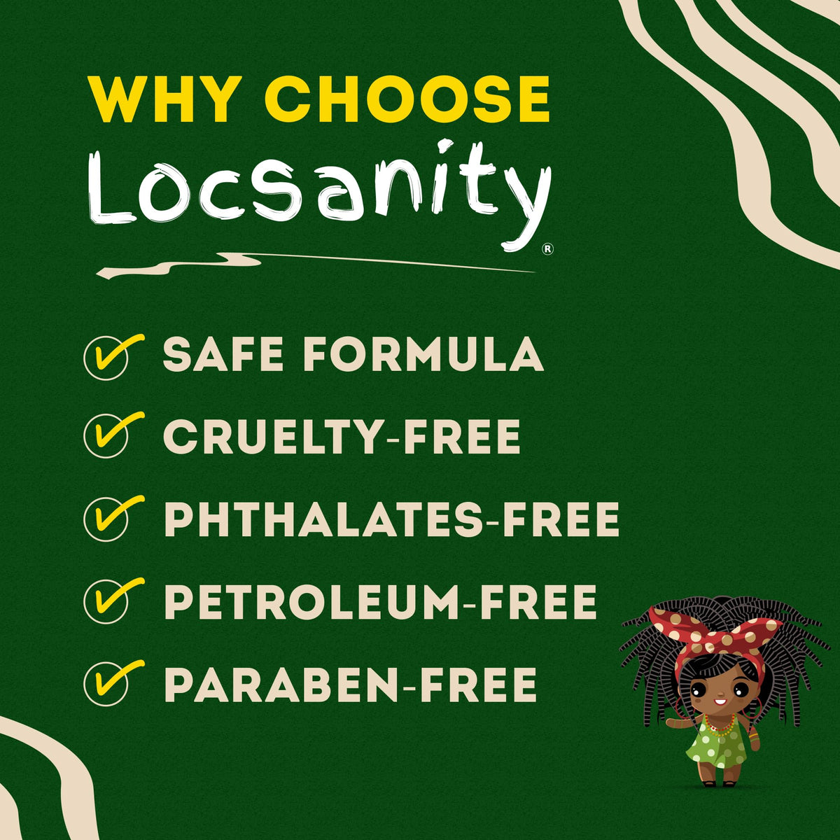 Locsanity Dreadlock & Natural Hair Scalp Detox Powder