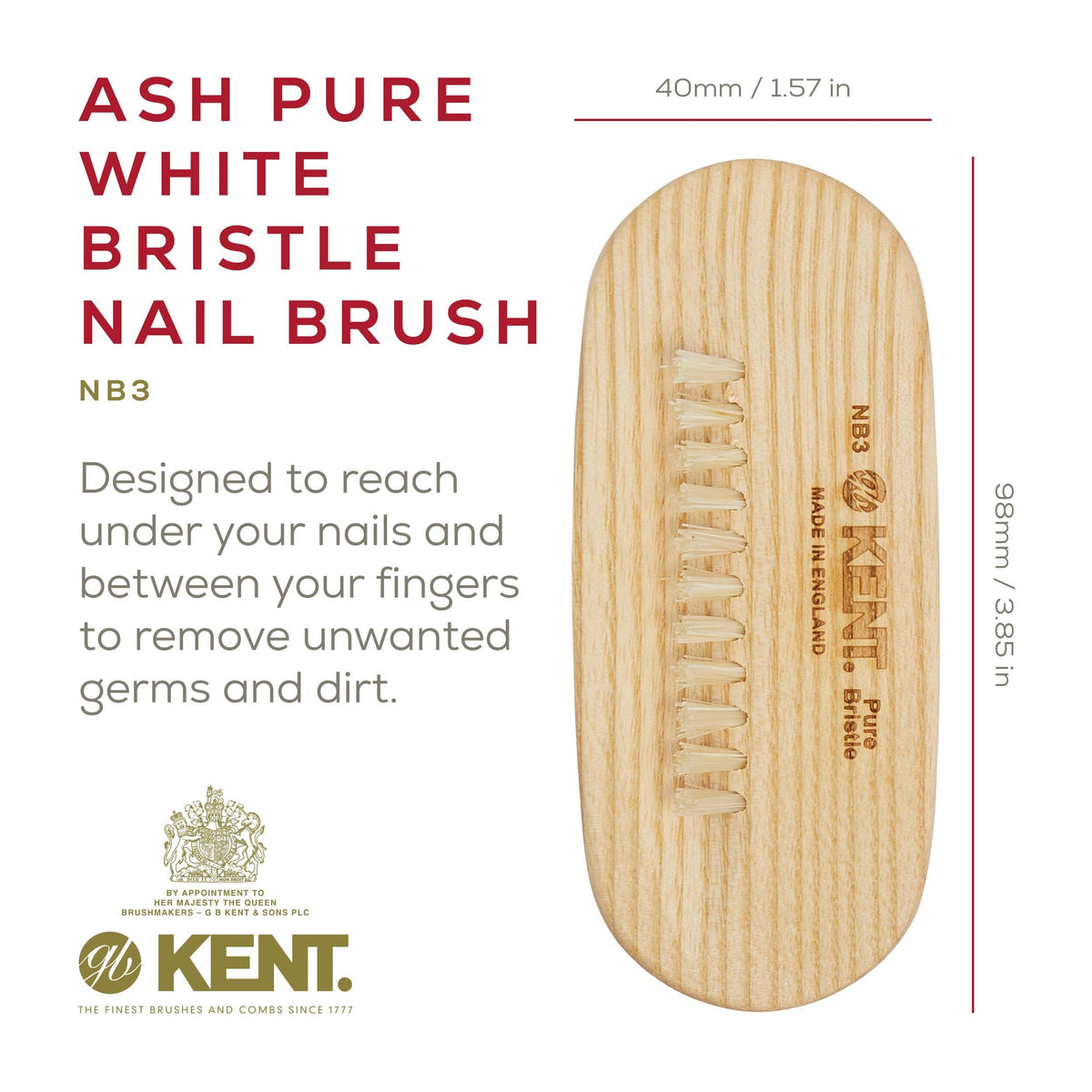 Kent Nail Cleaning Brush