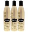 Shikai Henna Gold Highlighting Shampoo with Natural Fragrance, 12.6 oz, Pack of 3