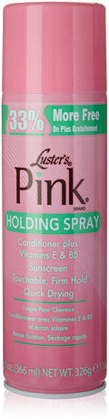 Luster's Pink Unscented Holding Spray, 11.5 Ounce