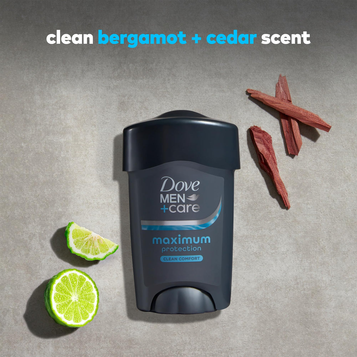 Dove Men+Care Clean Comfort Antiperspirant Deodorant, 1.7 Oz