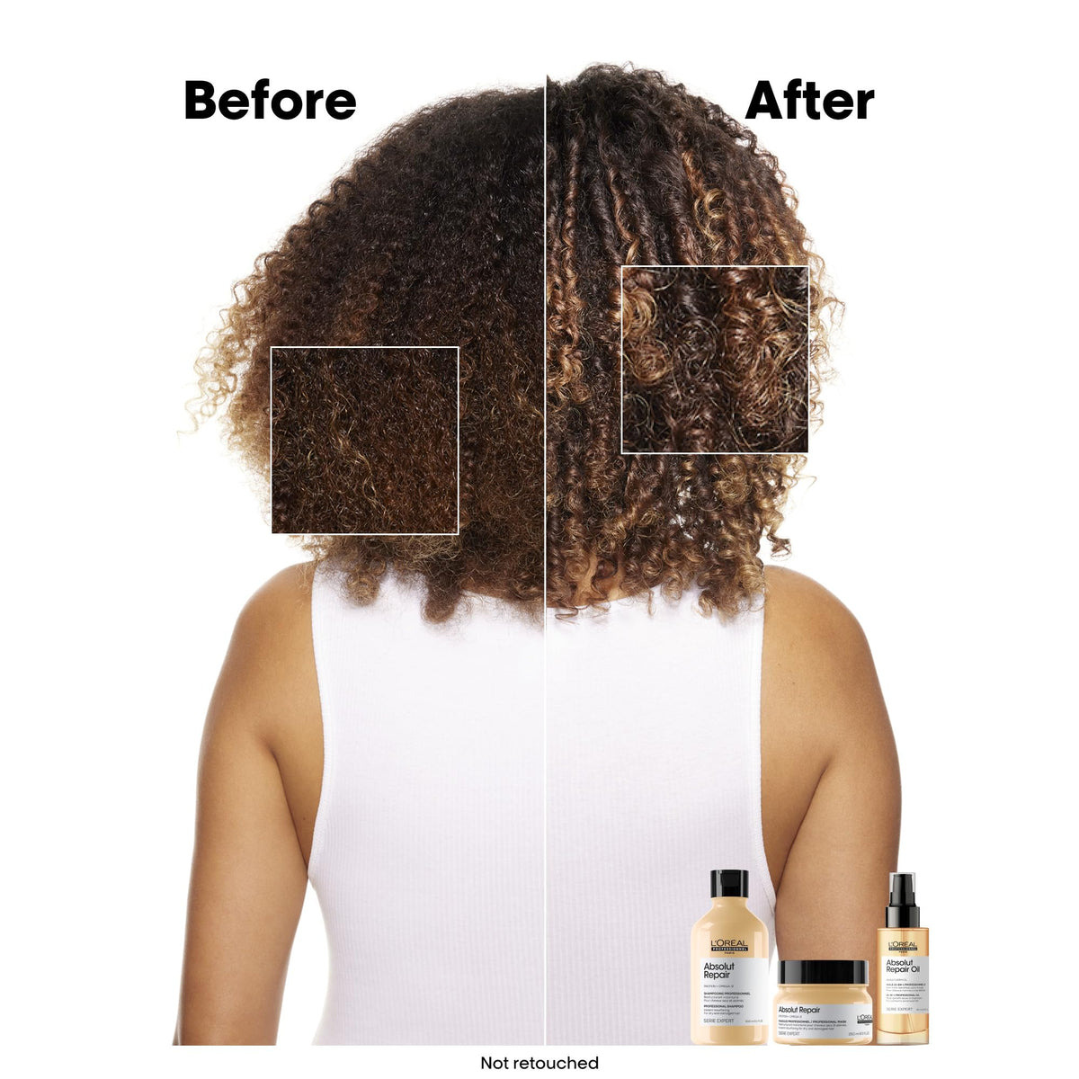 L'Oréal Professionnel Absolut Repair Mask for Dry, Damaged Hair, 8.5 fl oz