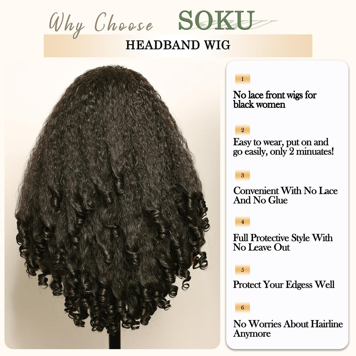 SOKU Hair Synthetic Wig