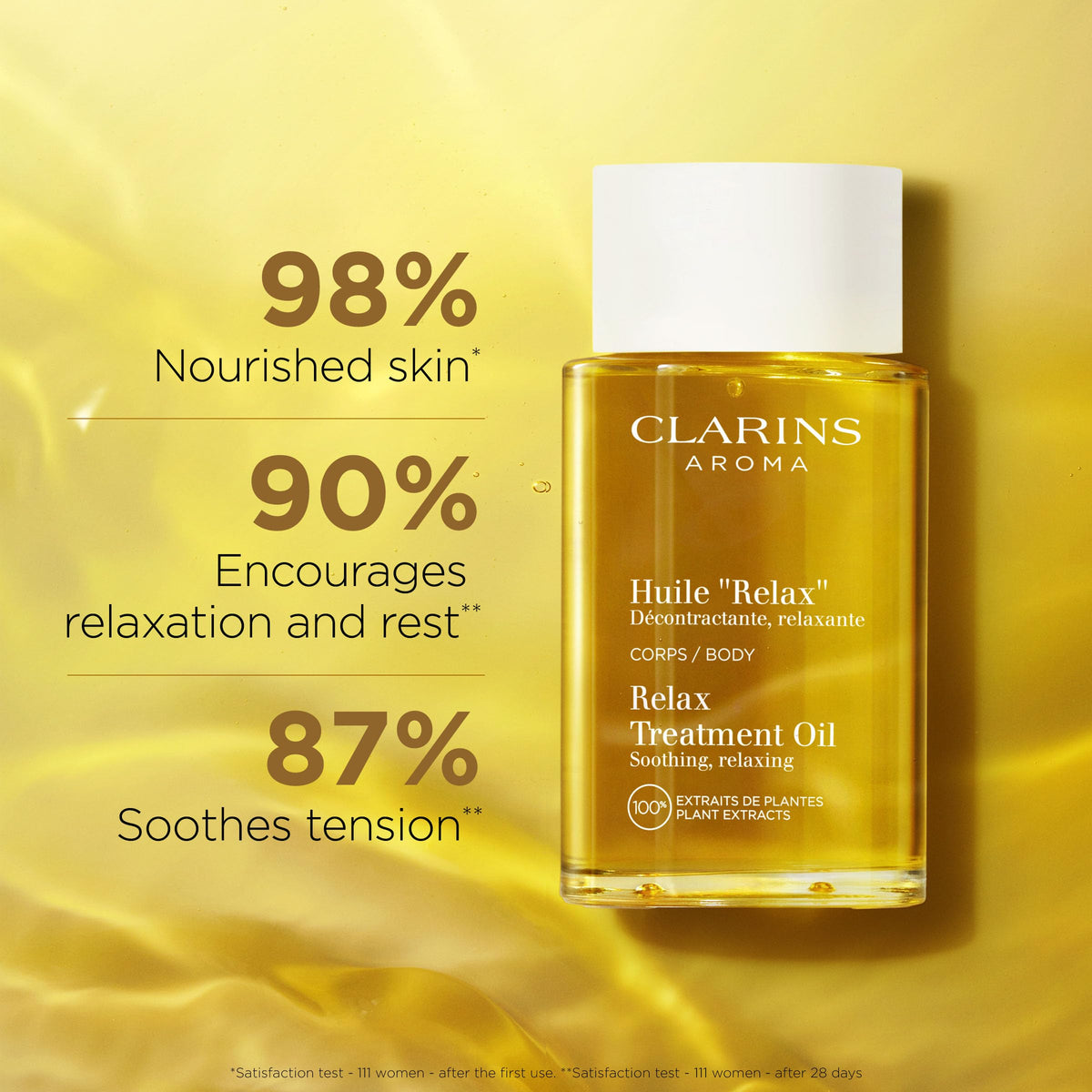 Clarins Relax Body Treatment Oil with Plant Extracts