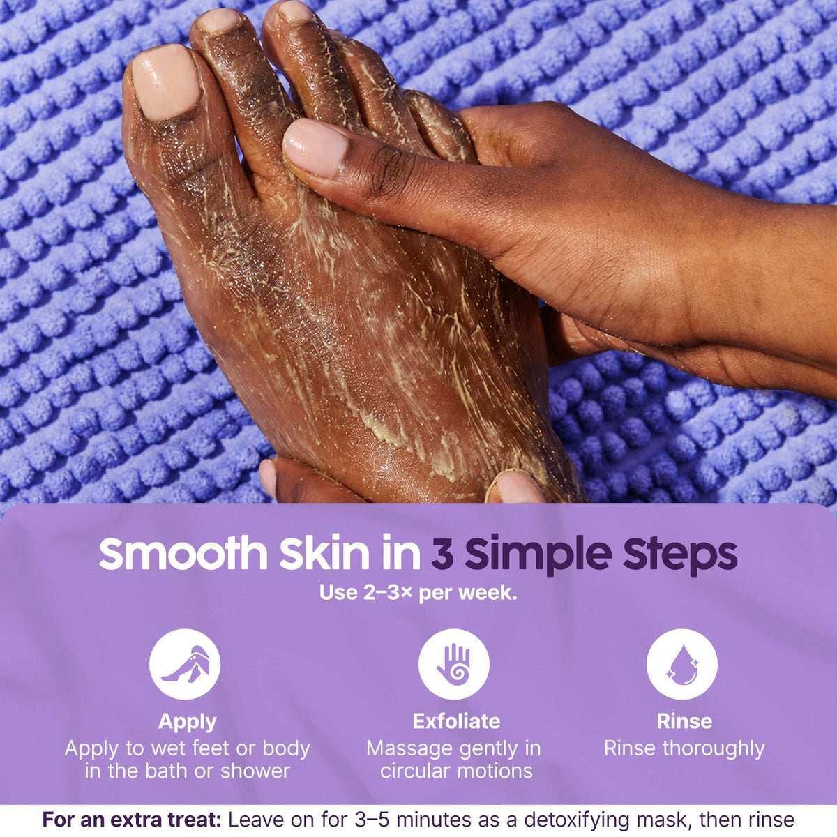 Footlogix Exfoliating Seaweed Scrub with Organic Seaweed & Pumice, 8.45 oz