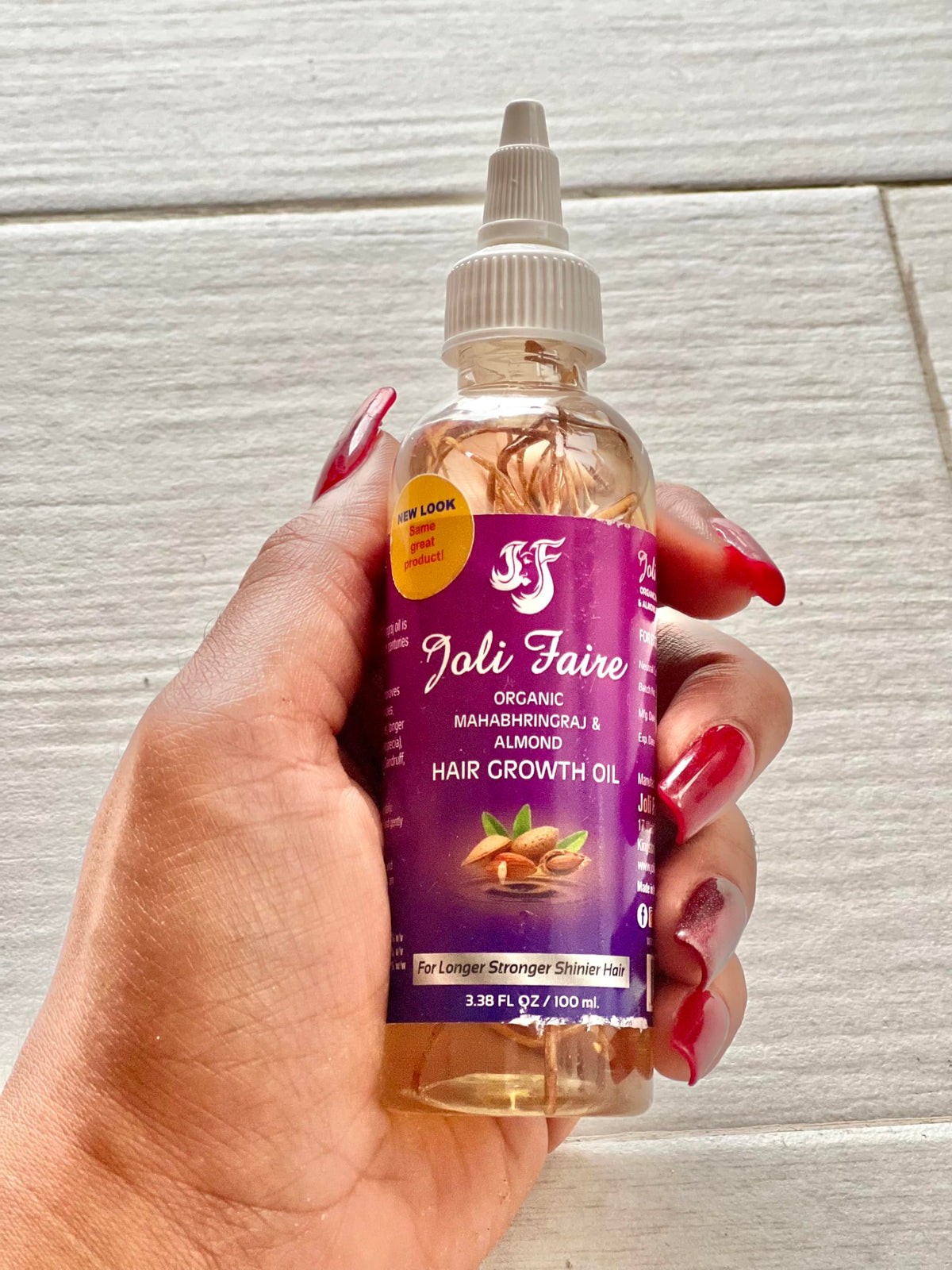 JOLI FAIRE Organic Hair Growth Oil with Mahabhringraj & Almond