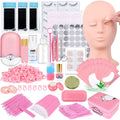 Complete Eyelash Extension Training Kit with Silicone Mannequin Head