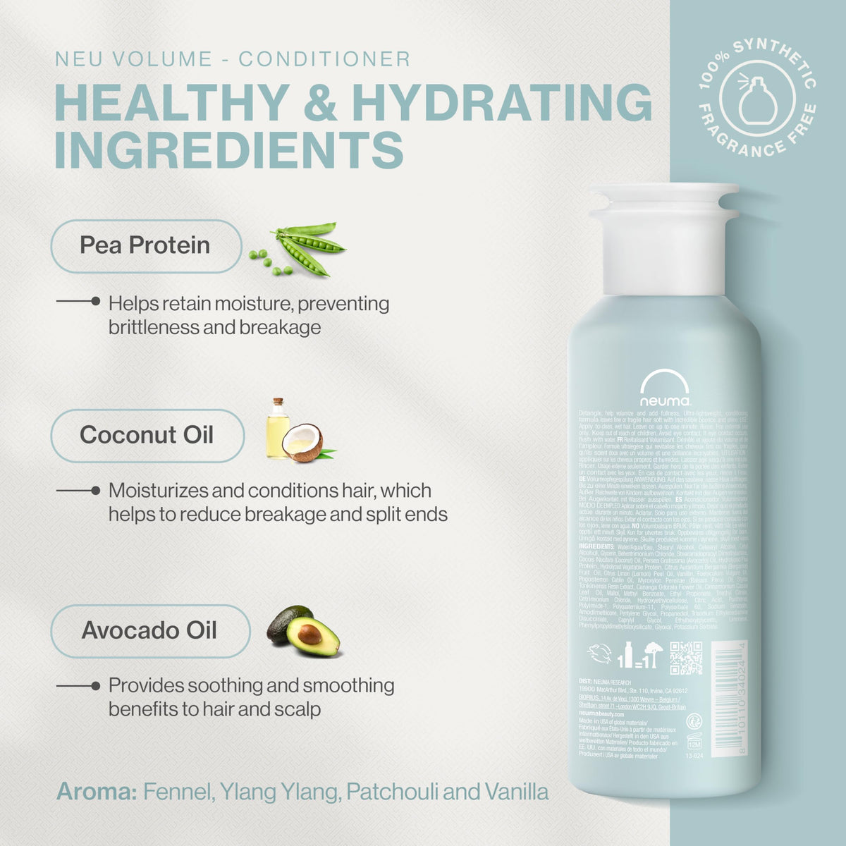 NEUMA Neu Volume Volumizing Conditioner for Fine Hair