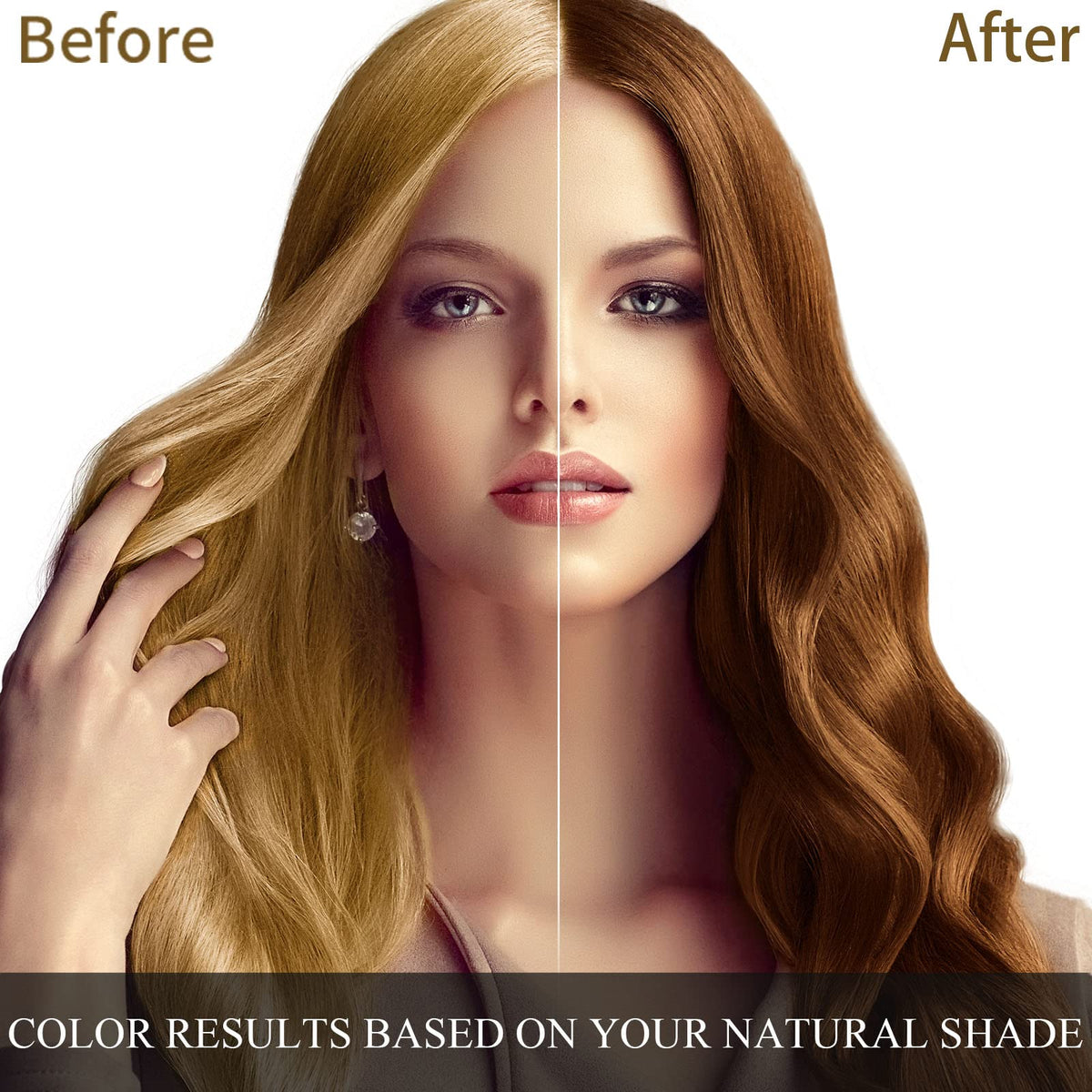 Cosmpro 3-in-1 Hair Dye Shampoo for Gray Coverage
