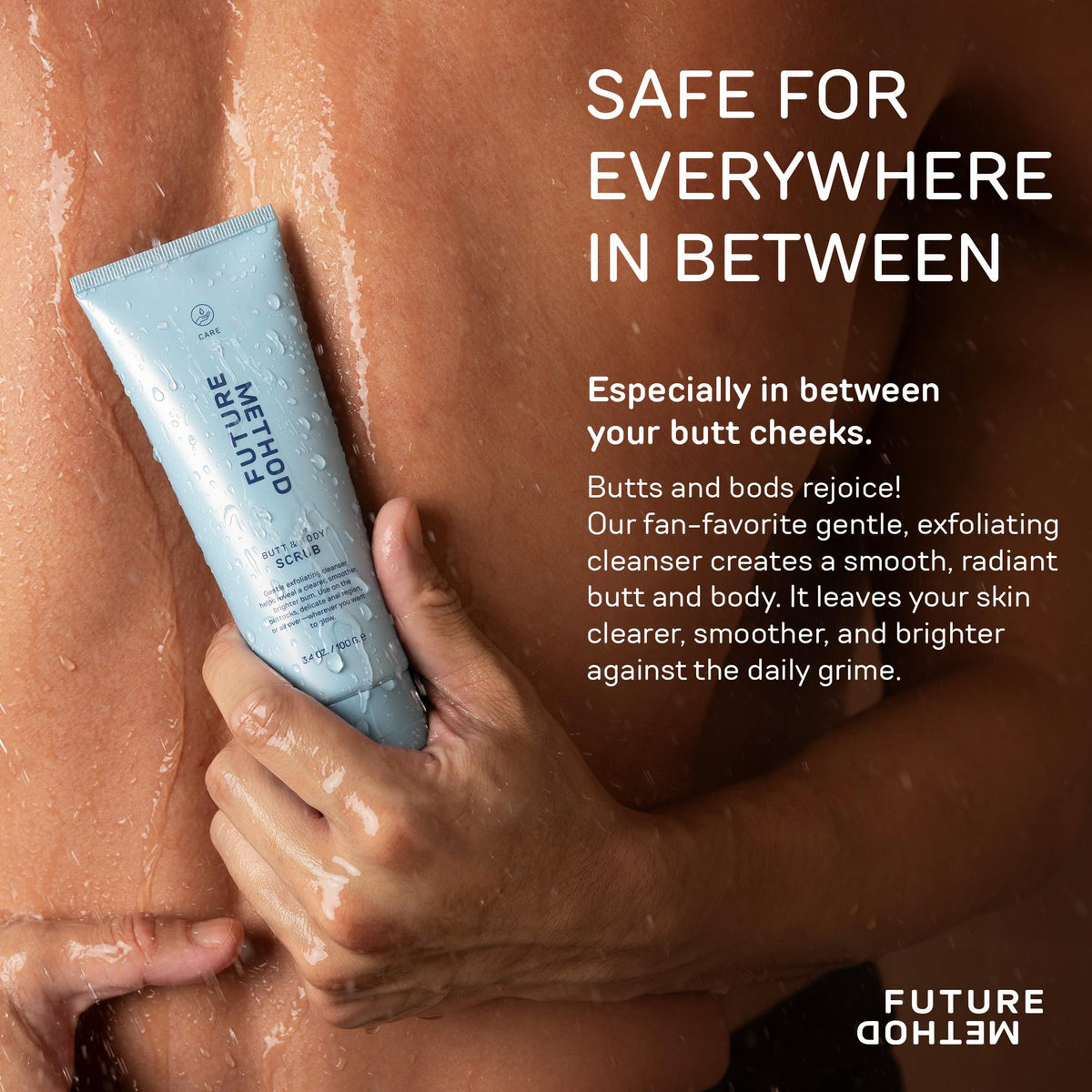 Body & Butt Scrub Exfoliating Cleanser with Vitamin C