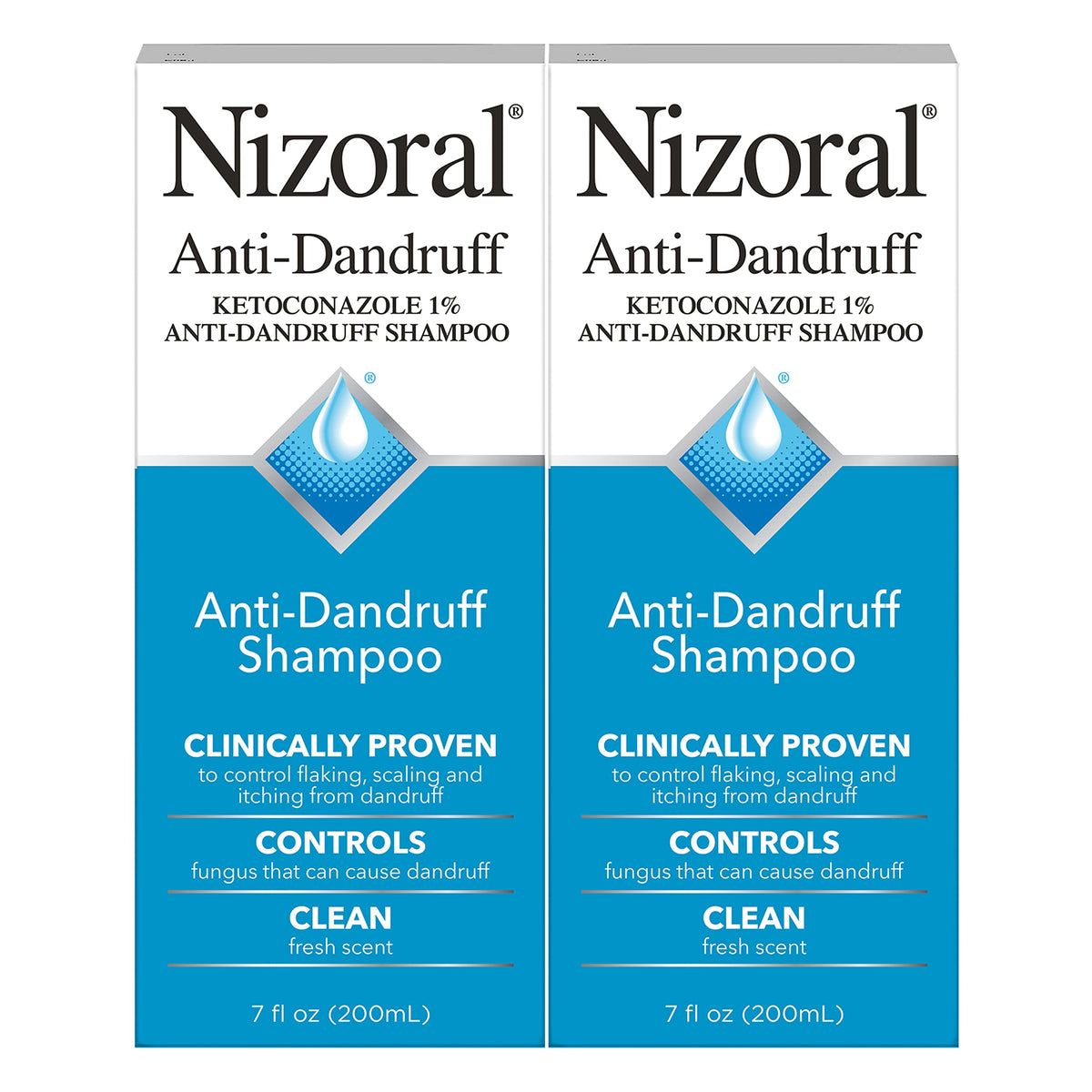 Nizoral Anti-Dandruff Shampoo with 1% Ketoconazole, 7 Fl Oz
