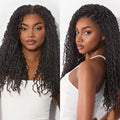 Frodio 24 Inch Boho Twist Curly Synthetic Wig with 13x6 HD Lace