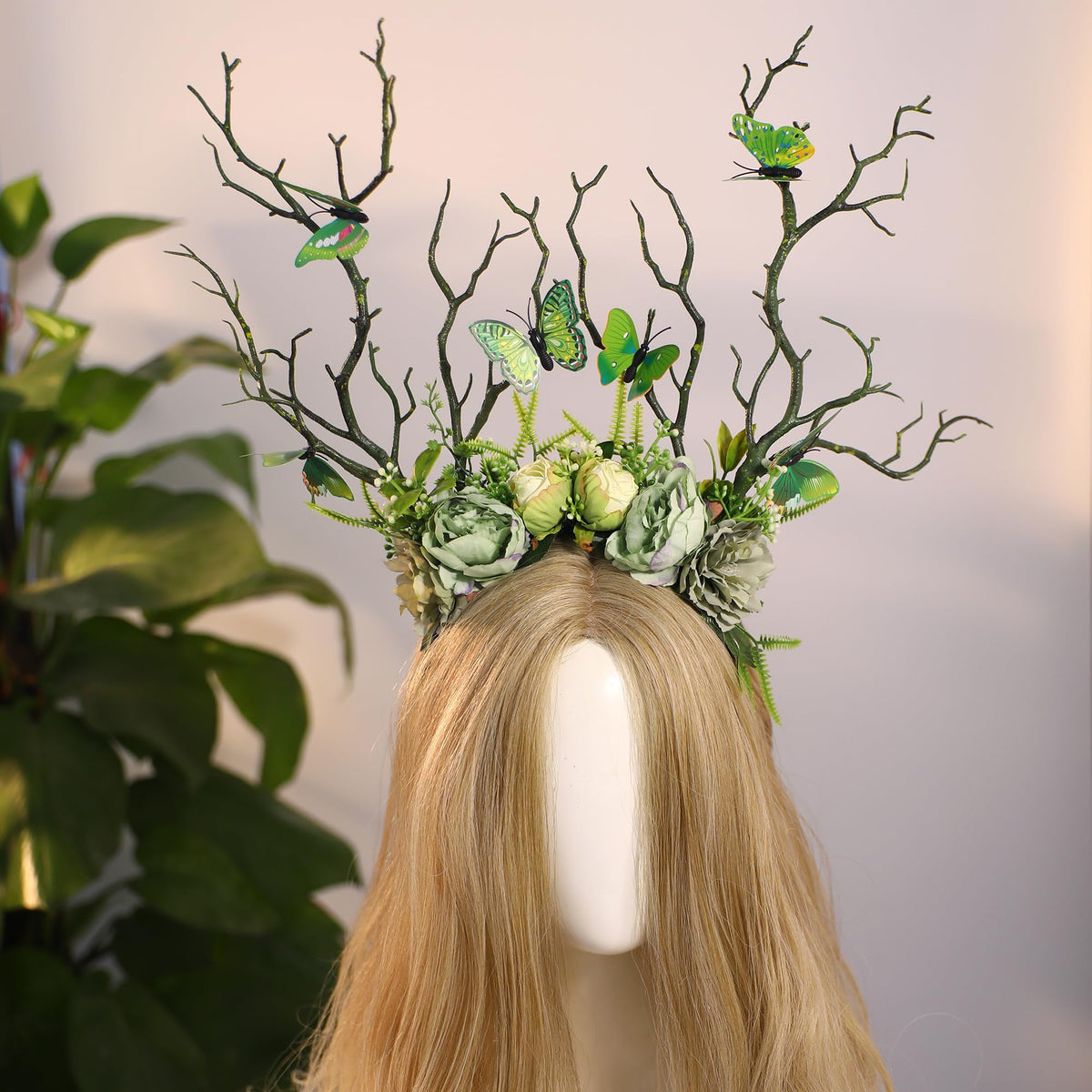 MOSTORY Handmade Woodland Branch Headband