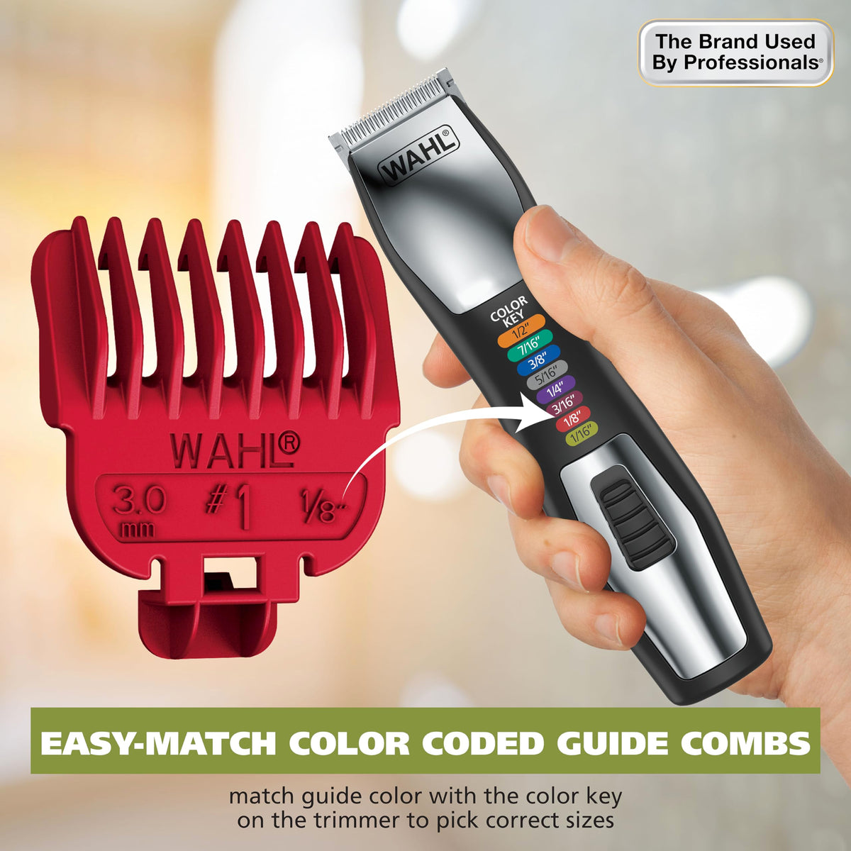 Wahl Color Pro All-in-One Cordless Facial Hair Trimmer Kit