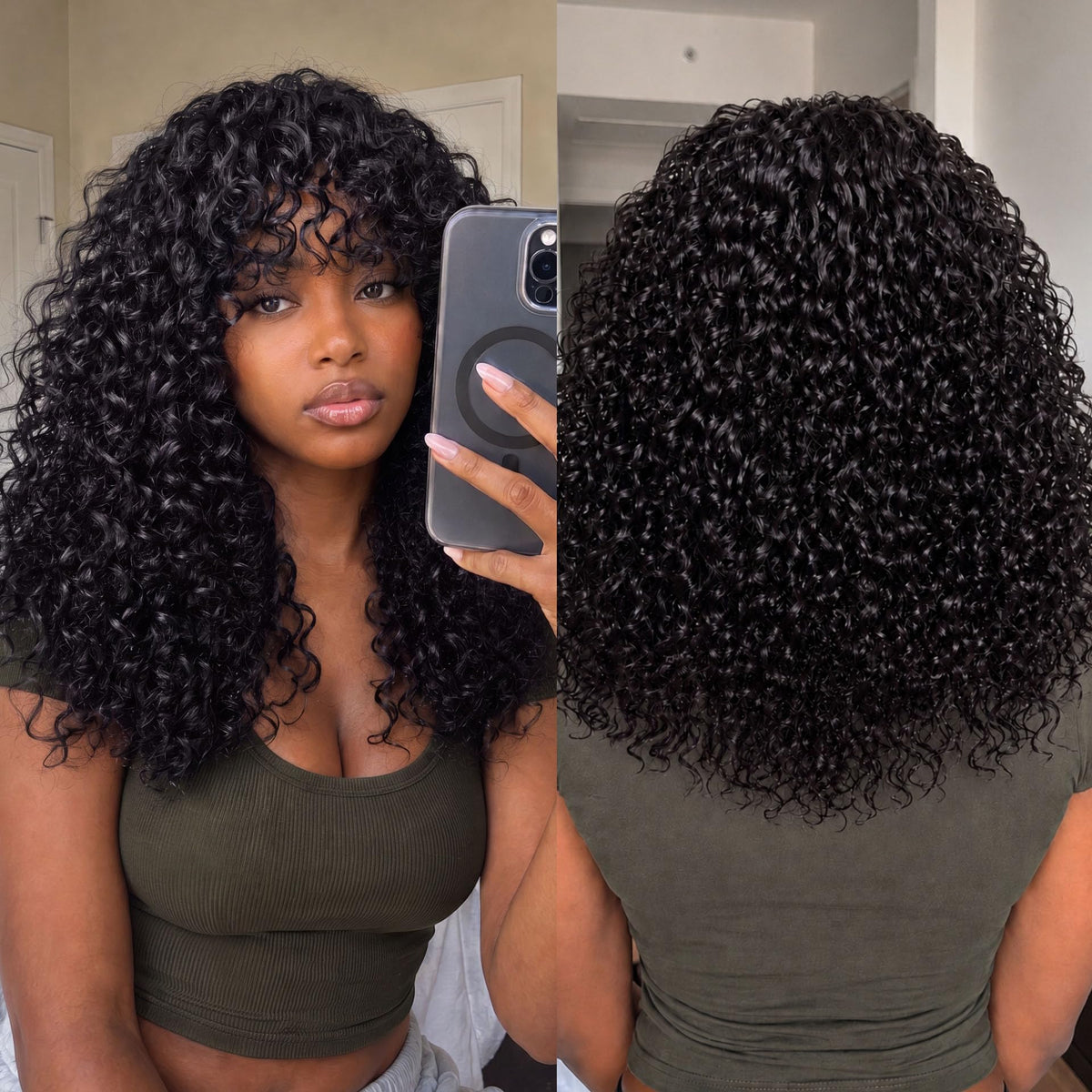 Frodio Curly Wig with Veralux Fiber Blend