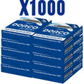 Dorco Single Edge Razor Blades, 1000 Count, 10 Boxes of 100