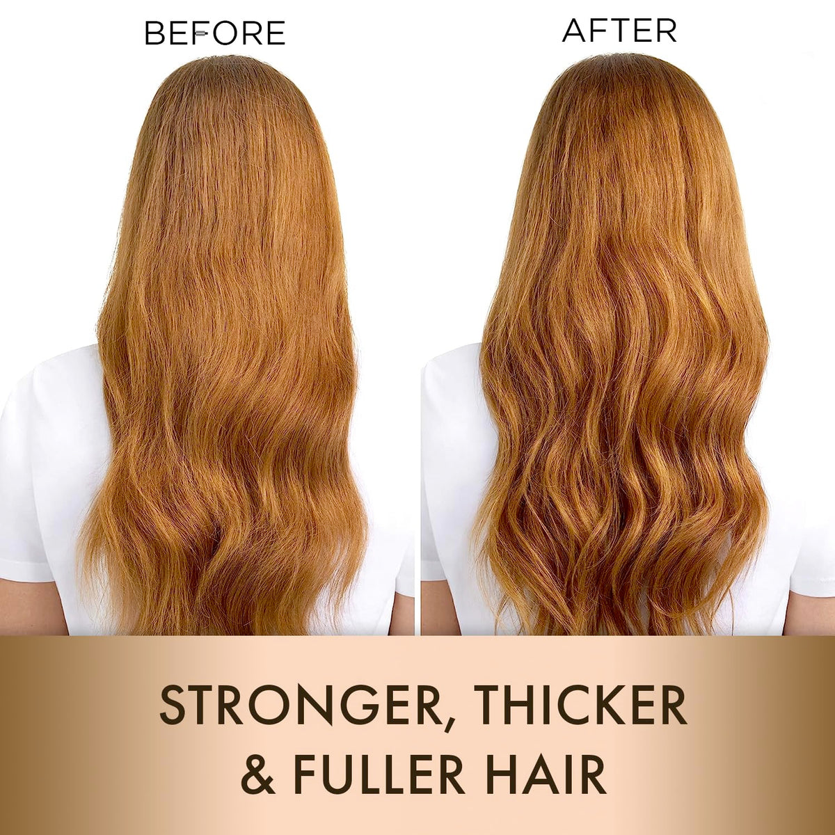 MOEHAIR Protein-Infused Shampoo and Conditioner Set for Dry, Damaged Hair
