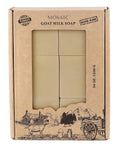 AnatoliaDaphne Natural Goat Milk Soap Bars, Handmade Moisturizing Cleanser, 12 Pack