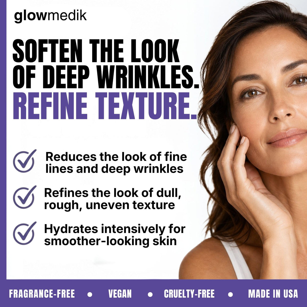 Glowmedik Pro-Collagen Retinol Face Cream with Hyaluronic Acid